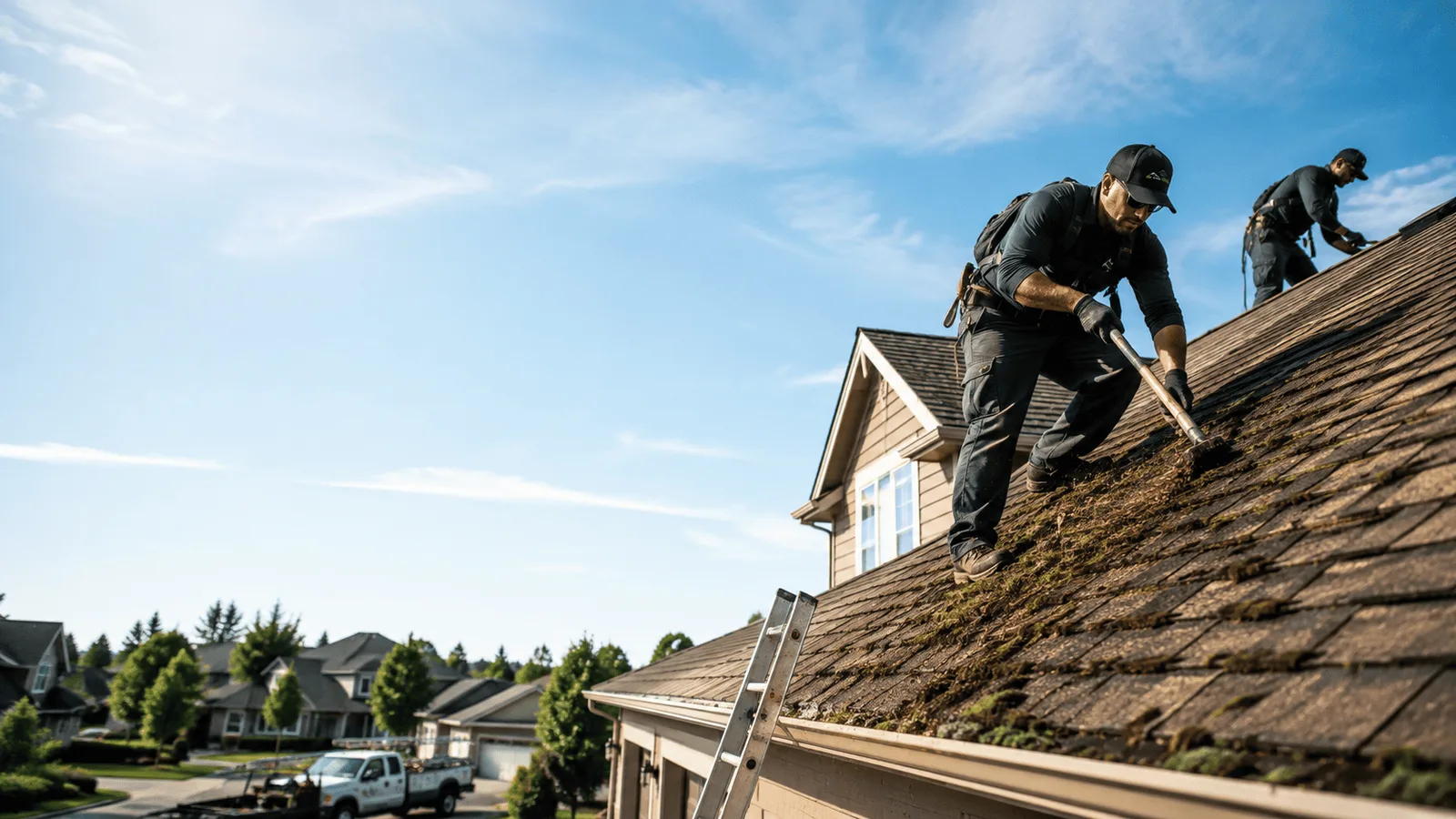 Roof Moss Removal in Palo Pinto, TX near me